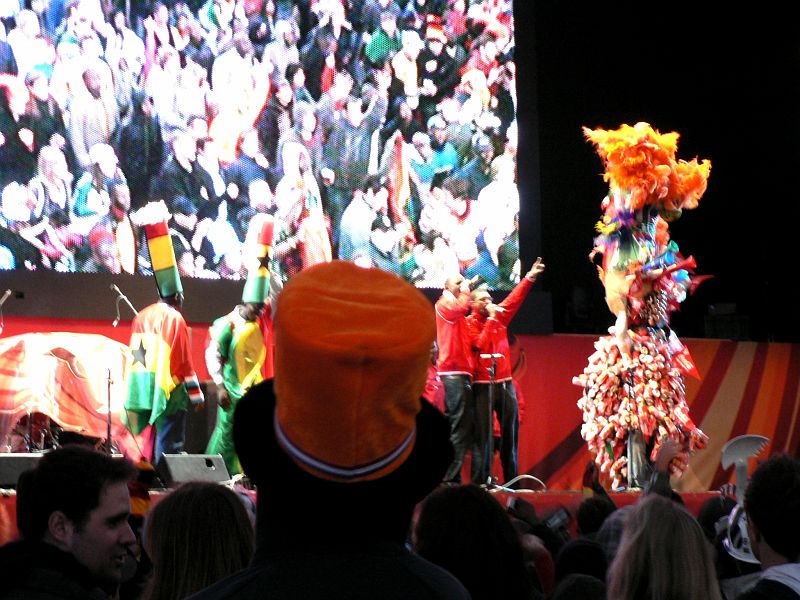 JAR 527.JPG - O přestávkách a mezi zápasy byl připraven kulturní program.